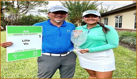 Lilia Vu (golfer) family, parents, siblings, boyfriend, children